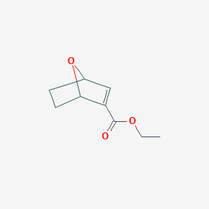 molecular formula C9H12O3 B1601414 ethyl 7-oxabicyclo[2.2.1]hept-2-ene-3-carboxylate CAS No. 108586-21-6