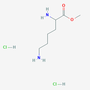 molecular formula C7H17ClN2O2 B1601416 Methyl DL-lysinate dihydrochloride CAS No. 34015-48-0