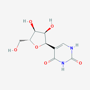 molecular formula C9H12N2O6 B160142 Pseudouridine B CAS No. 10017-66-0