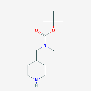tert-Butyl methyl(piperidin-4-ylmethyl)carbamate