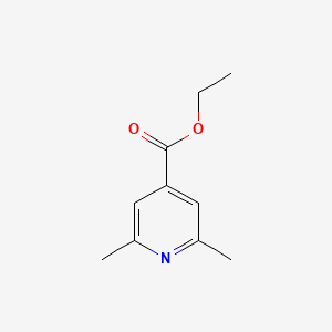 molecular formula C10H13NO2 B1601442 2,6-二甲基异烟酸乙酯 CAS No. 39965-80-5