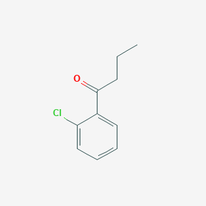 molecular formula C10H11ClO B1601453 1-(2-Chlorophenyl)butan-1-one CAS No. 21550-07-2