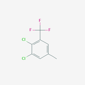 1,2-Dichloro-5-methyl-3-(trifluoromethyl)benzene