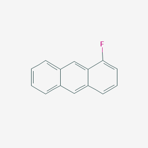 molecular formula C14H9F B1601503 1-Fluoroanthracene CAS No. 7651-80-1