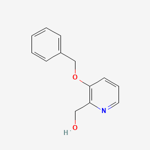 molecular formula C13H13NO2 B1601510 (3-(Benzyloxy)pyridin-2-yl)methanol CAS No. 6059-29-6