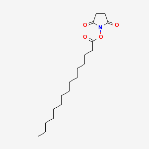 1-(Pentadecanoyloxy)pyrrolidine-2,5-dione