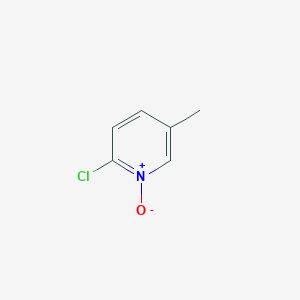 molecular formula C6H6ClNO B1601515 2-Chloro-5-methylpyridine 1-oxide CAS No. 20173-49-3