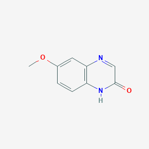 molecular formula C9H8N2O2 B1601516 6-Methoxyquinoxalin-2(1H)-one CAS No. 91192-32-4