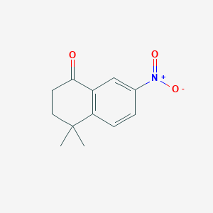 4,4-Dimethyl-7-nitro-3,4-dihydronaphthalen-1(2H)-one