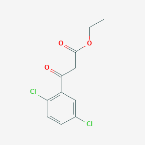 molecular formula C11H10Cl2O3 B1601522 Ethyl 3-(2,5-dichlorophenyl)-3-oxopropanoate CAS No. 53090-44-1