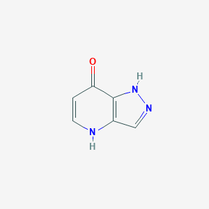molecular formula C6H5N3O B1601529 1H-pyrazolo[4,3-b]pyridin-7-ol CAS No. 94220-42-5