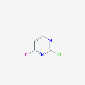 molecular formula C4H2ClFN2 B1601542 2-Chloro-4-fluoropyrimidine CAS No. 38953-29-6