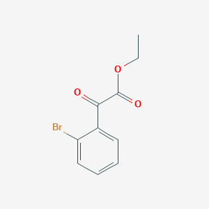 molecular formula C10H9BrO3 B1601567 Ethyl 2-(2-bromophenyl)-2-oxoacetate CAS No. 62123-82-4