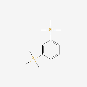 molecular formula C12H22Si2 B1601576 1,3-Bis(trimethylsilyl)benzene CAS No. 2060-89-1