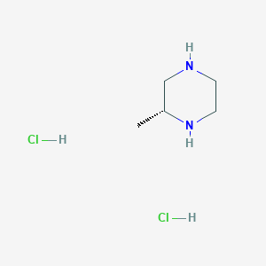 molecular formula C5H14Cl2N2 B1601577 (R)-2-Methylpiperazine dihydrochloride CAS No. 75336-89-9