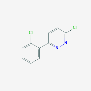 molecular formula C10H6Cl2N2 B1601584 3-Chloro-6-(2-chlorophenyl)pyridazine CAS No. 66549-15-3