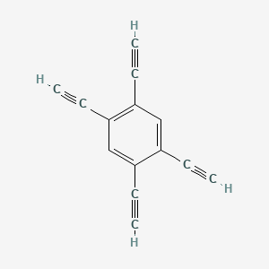 molecular formula C14H6 B1601586 1,2,4,5-Tetraethynylbenzene CAS No. 70603-31-5