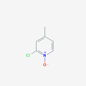 molecular formula C6H6ClNO B1601587 2-Chloro-4-methylpyridine 1-oxide CAS No. 52313-61-8