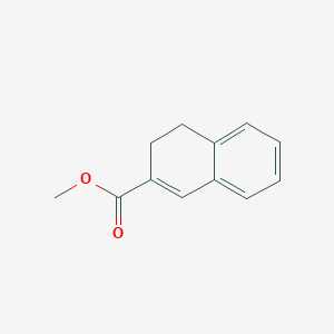 molecular formula C12H12O2 B1601588 Methyl 3,4-dihydronaphthalene-2-carboxylate CAS No. 51849-37-7