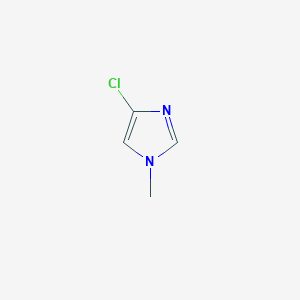molecular formula C4H5ClN2 B1601591 4-chloro-1-methyl-1H-imidazole CAS No. 4897-21-6