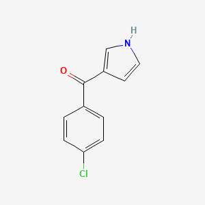 (4-Chlorophenyl)(1H-pyrrol-3-yl)methanone