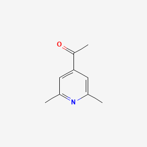 molecular formula C9H11NO B1601636 1-(2,6-二甲基吡啶-4-基)乙酮 CAS No. 72693-15-3