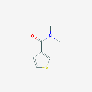 molecular formula C7H9NOS B1601640 N,N-dimethylthiophene-3-carboxamide CAS No. 59906-37-5