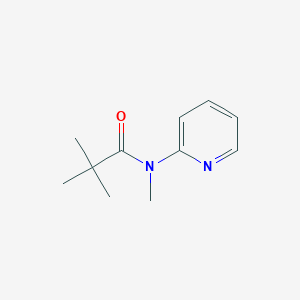 molecular formula C11H16N2O B1601642 N-甲基-N-(吡啶-2-基)戊酰胺 CAS No. 96830-03-4