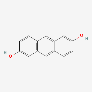 molecular formula C14H10O2 B1601644 ANTHRACENE-2,6-DIOL CAS No. 101488-73-7