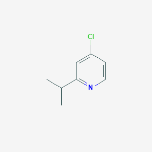 molecular formula C8H10ClN B1601646 4-Chloro-2-isopropylpyridine CAS No. 98420-91-8