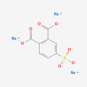 molecular formula C8H3Na3O7S B1601650 4-磺基邻苯二甲酸三钠盐 CAS No. 3325-08-4