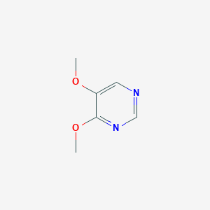molecular formula C6H8N2O2 B1601656 4,5-二甲氧基嘧啶 CAS No. 71133-26-1