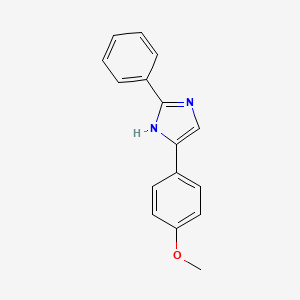 5-(4-Methoxyphenyl)-2-phenyl-1H-imidazole