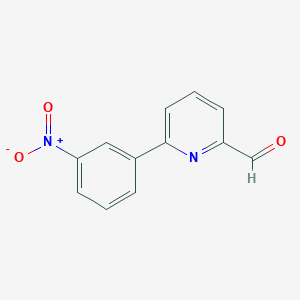 6-(3-Nitrophenyl)-2-pyridinecarboxaldehyde