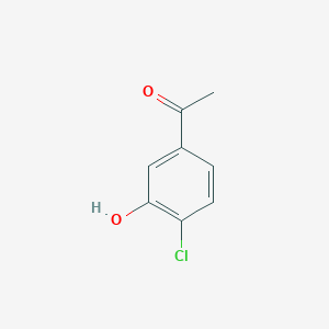molecular formula C8H7ClO2 B1601679 1-(4-Chloro-3-hydroxyphenyl)ethanone CAS No. 61124-56-9