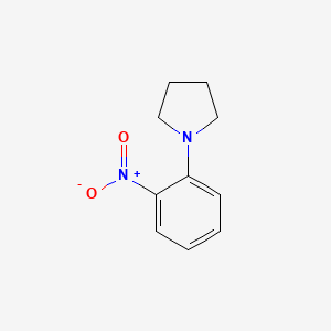molecular formula C10H12N2O2 B1601694 1-(2-Nitrophenyl)pyrrolidine CAS No. 40832-79-9