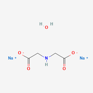 molecular formula C4H9NNaO5 B1601701 DisodiuM IMinodiacetate Hydrate CAS No. 207398-95-6