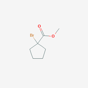 molecular formula C7H11BrO2 B1601702 Methyl 1-bromocyclopentane-1-carboxylate CAS No. 51572-54-4