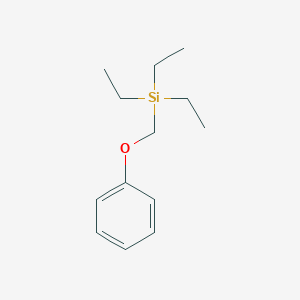 molecular formula C13H22OSi B1601705 Triethyl(phenoxymethyl)silane CAS No. 58892-22-1
