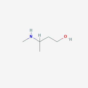 molecular formula C5H13NO B1601715 3-(Methylamino)butan-1-ol CAS No. 2704-55-4