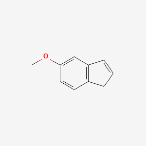 molecular formula C10H10O B1601722 5-Methoxy-1H-indene CAS No. 3469-07-6