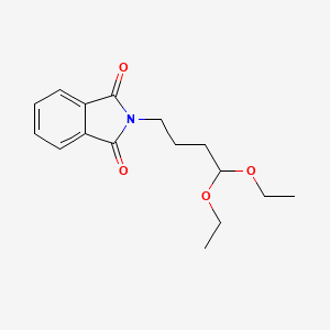 molecular formula C16H21NO4 B1601725 2-(4,4-Diethoxybutyl)isoindoline-1,3-dione CAS No. 32464-55-4