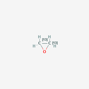 molecular formula C2H4O B1601739 (2,3-13C2)Oxirane CAS No. 84508-46-3