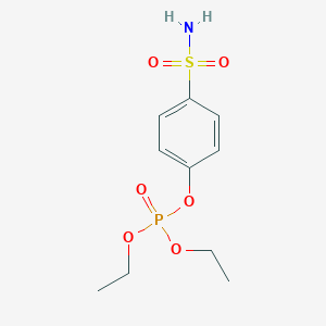 Diethyl (4-sulfamoylphenyl) phosphate