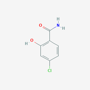 molecular formula C7H6ClNO2 B1601765 4-Chloro-2-hydroxybenzamide CAS No. 37893-37-1