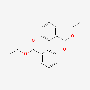 molecular formula C18H18O4 B1601768 Diethyl diphenate CAS No. 5807-65-8