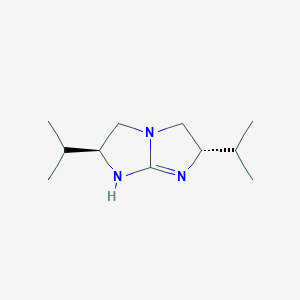 (2S,6S)-2,6-Diisopropyl-2,3,5,6-tetrahydro-1H-imidazo[1,2-a]imidazole