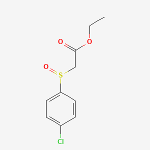 Ethyl 2-(4-chlorophenylsulfinyl)acetate