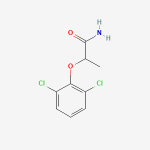 molecular formula C9H9Cl2NO2 B1601785 2-(2,6-Dichlorophenoxy)propanamide CAS No. 344411-67-2
