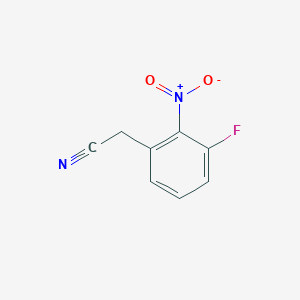 2-(3-Fluoro-2-nitrophenyl)acetonitrile